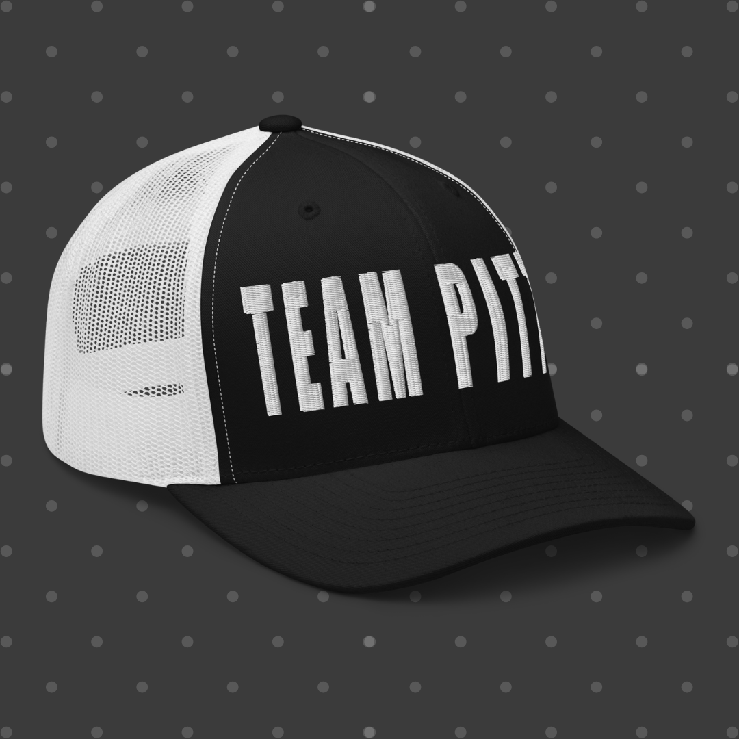 Team Pittie Retro Trucker Hat