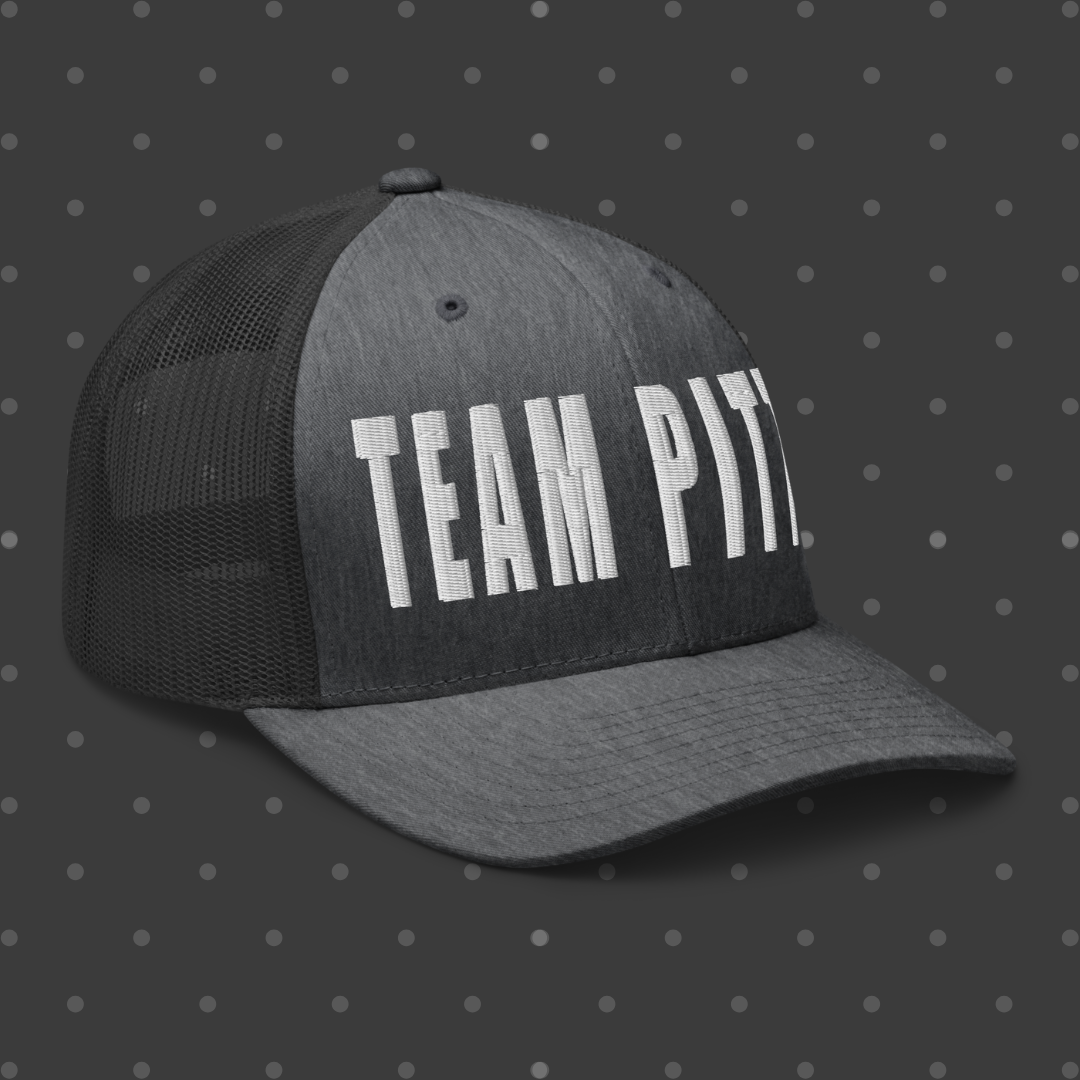 Team Pittie Retro Trucker Hat