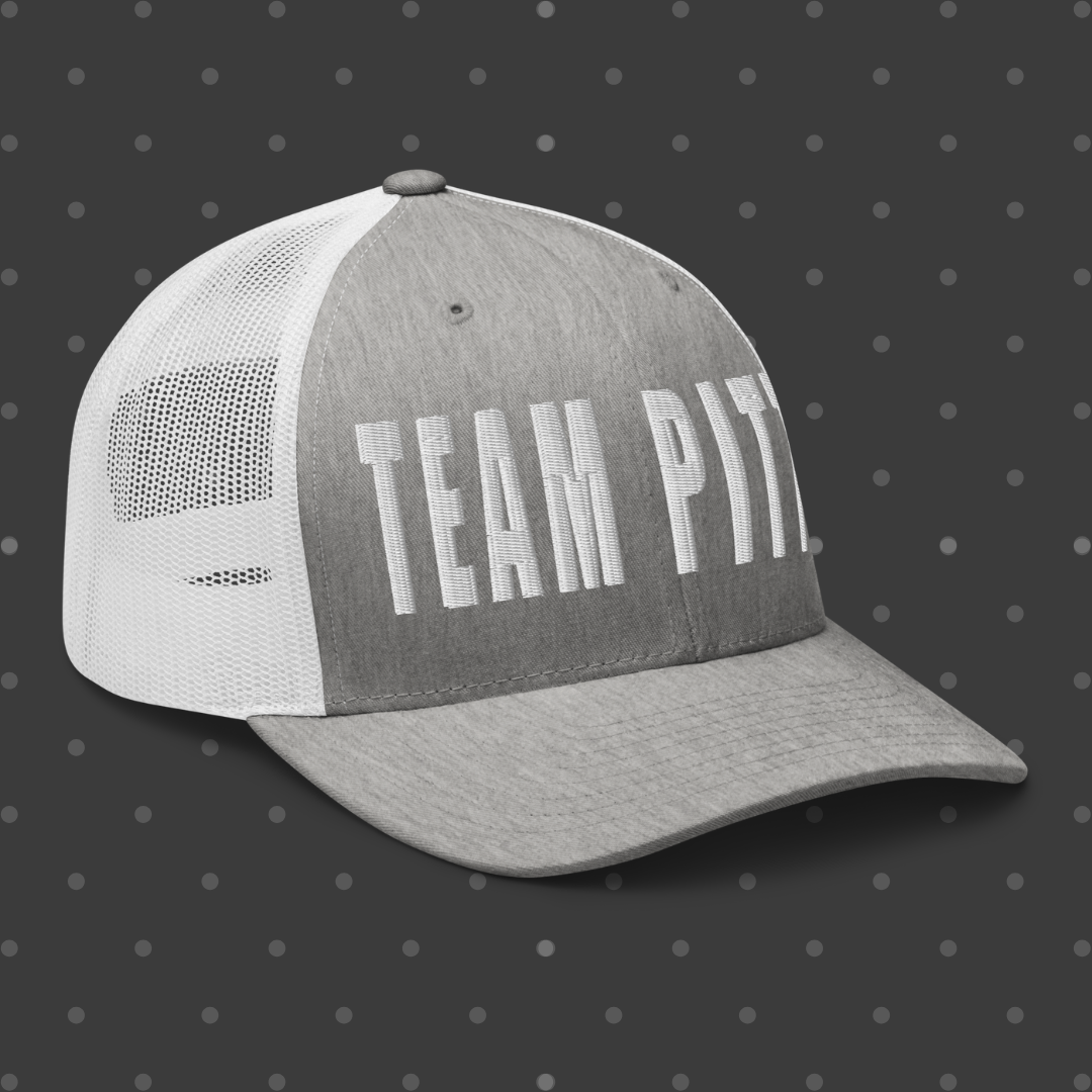 Team Pittie Retro Trucker Hat