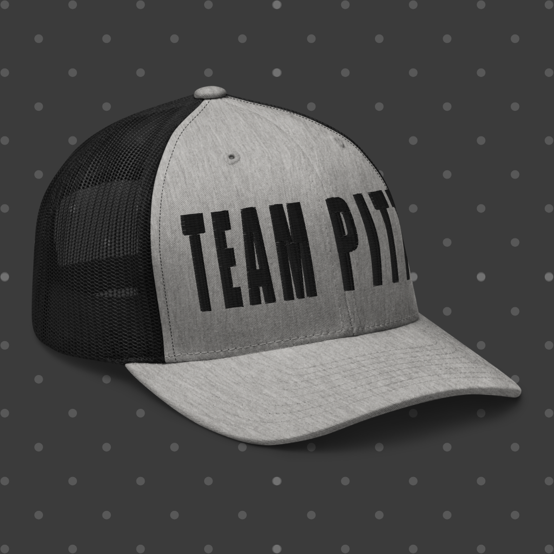 Team Pittie Retro Trucker Hat