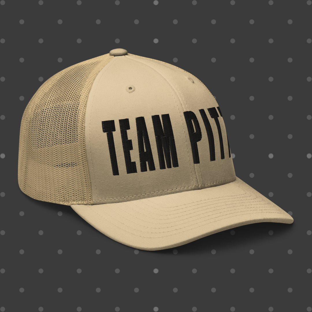 Team Pittie Retro Trucker Hat