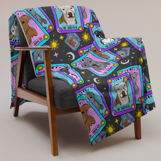The Misjudged Oracle Throw Blanket