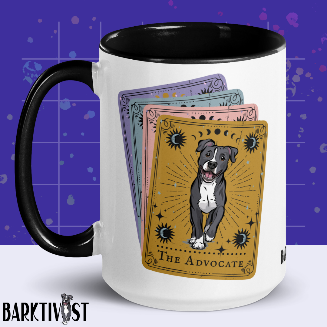 The Pittie Arcana 15oz Ceramic Color Mug