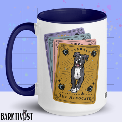 The Pittie Arcana 15oz Ceramic Color Mug