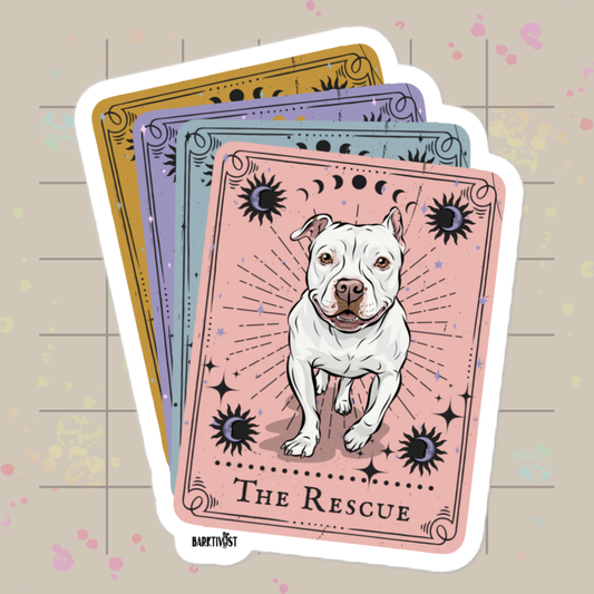 The Pittie Arcana Die-Cut Sticker
