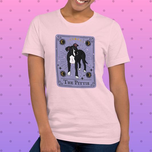 The Pittie Tarot Card Unisex Tee