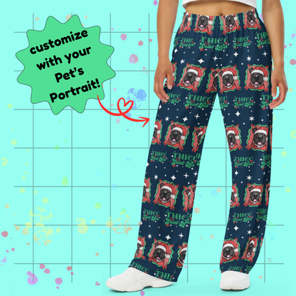 Thicc like Saint Nick Unisex Pajama Pants