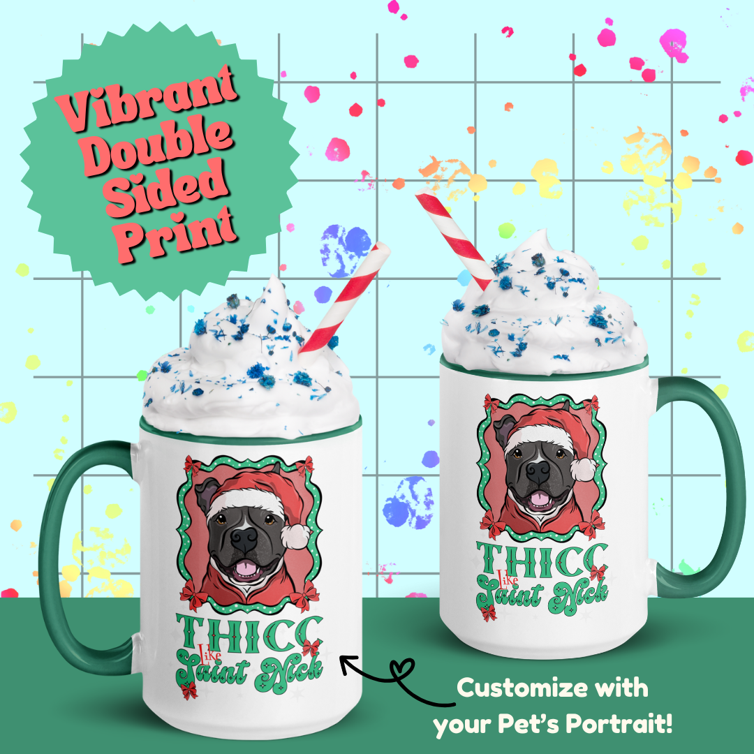 Thicc Like Saint Nick 15oz Mug