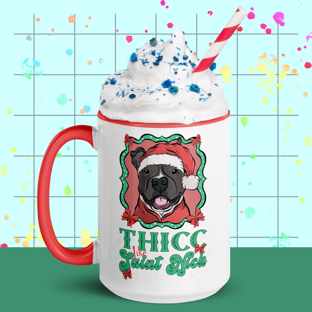 Thicc Like Saint Nick 15oz Mug