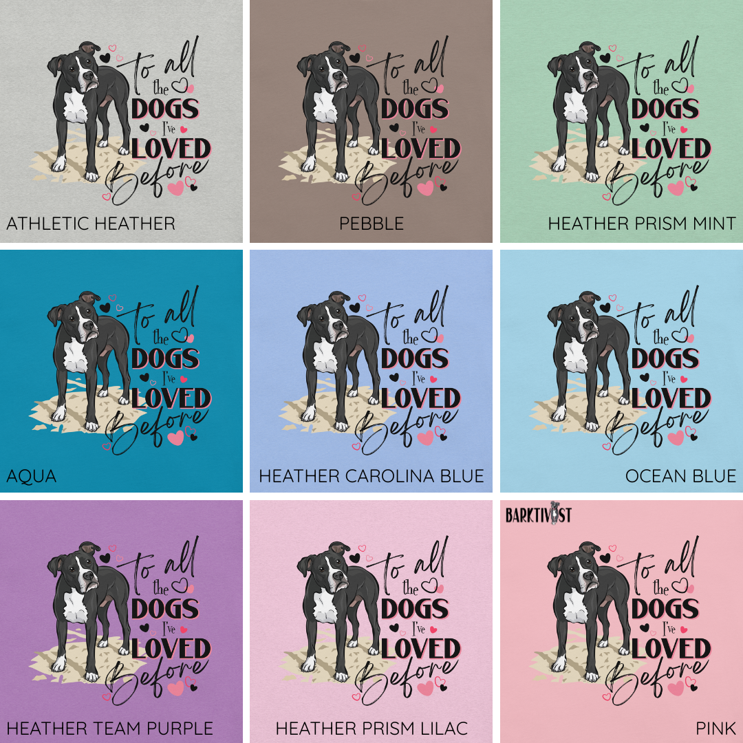 All the Dogs I've Ever Loved Unisex Tee