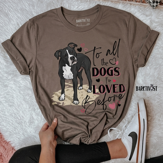 All the Dogs I've Ever Loved Unisex Tee