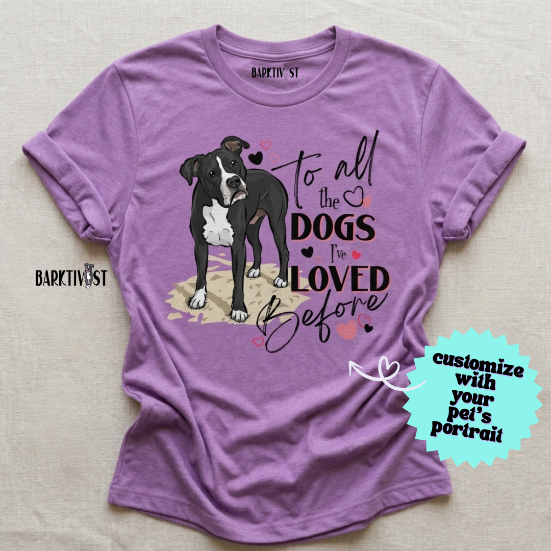 All the Dogs I've Ever Loved Unisex Tee