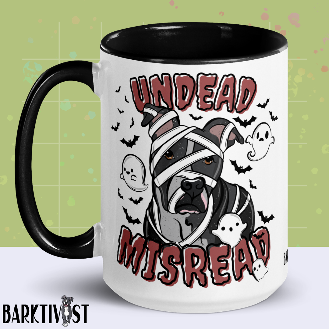 Undead & Misread 15oz Ceramic Color Mug