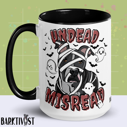 Undead & Misread 15oz Ceramic Color Mug