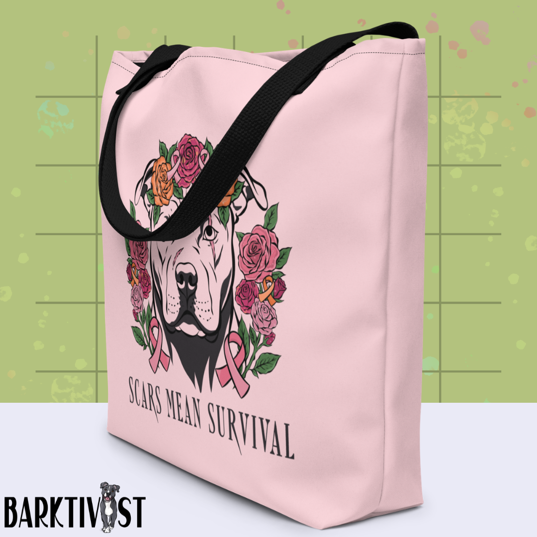 Scars Mean Survival Tote
