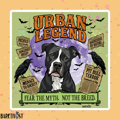 Urban Legend Die-Cut Sticker