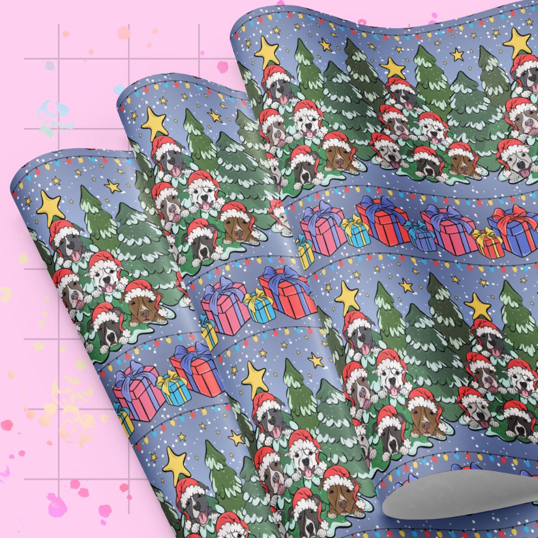Pitmas Wonderland Wrapping Paper Sheets