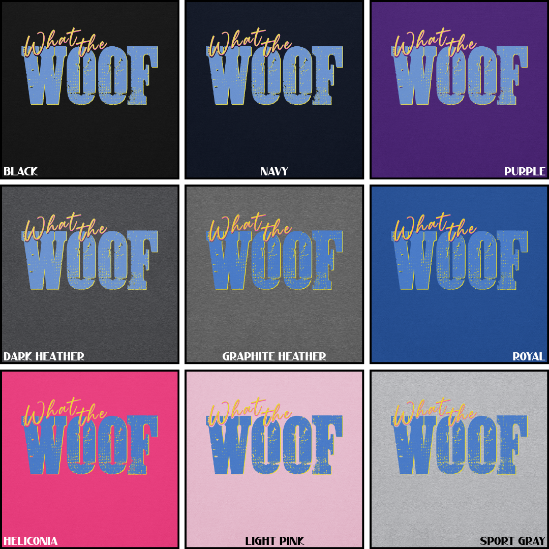What the Woof Classic Sweatshirt
