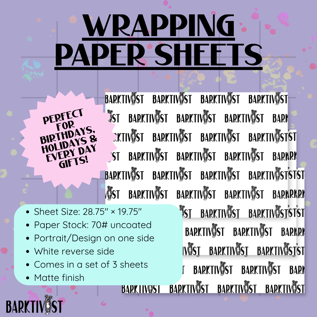 PAWsonalized Wrapping Paper